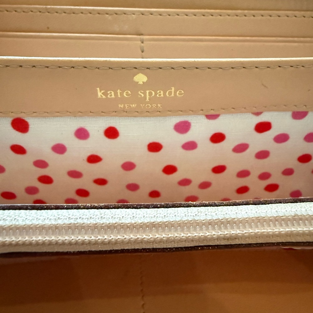 Kate Spade Black Zip-Around Wallet - Picture 4 of 4